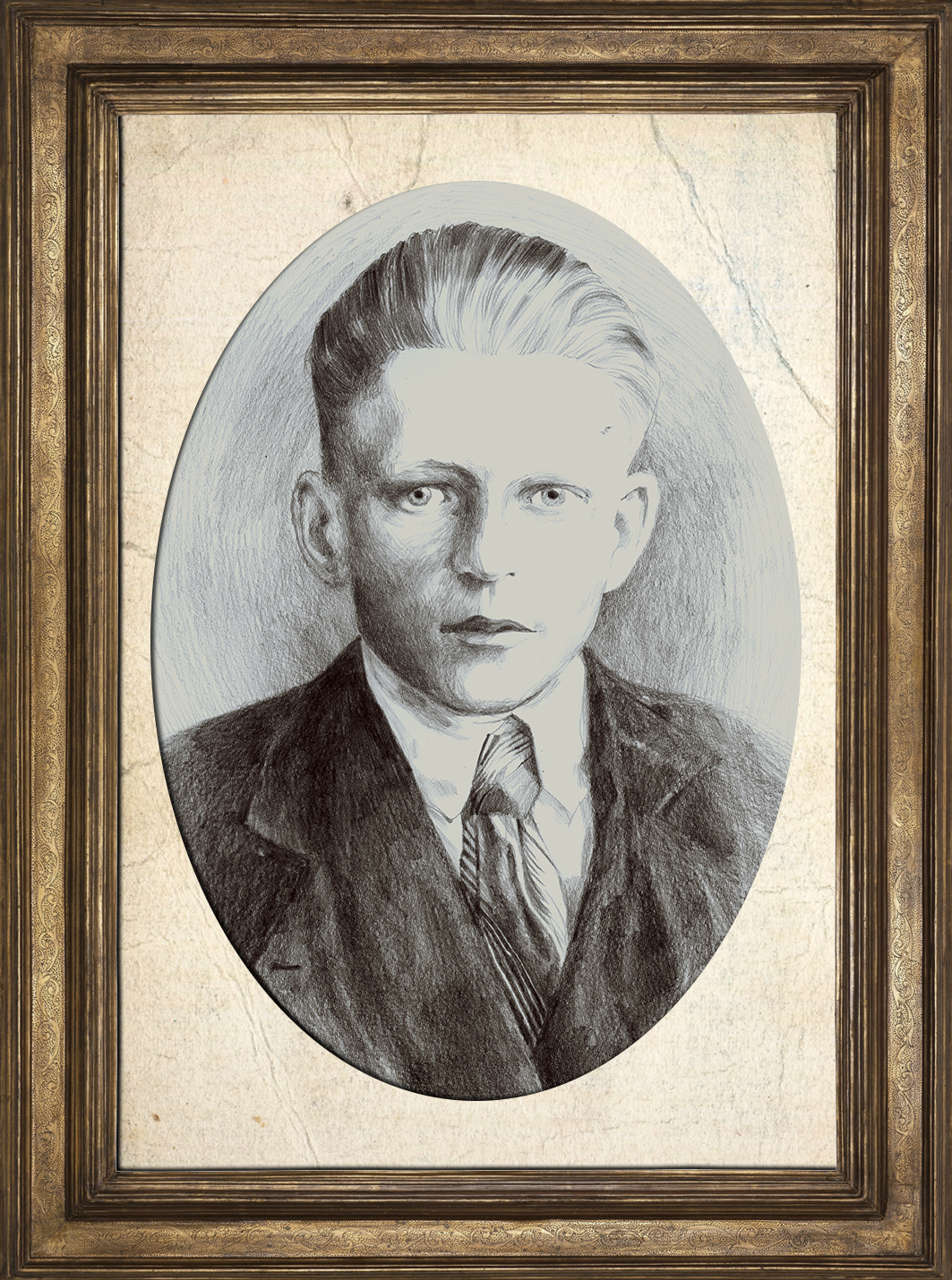 Marcjan Sarnowski "Cichy" jako nastolatek