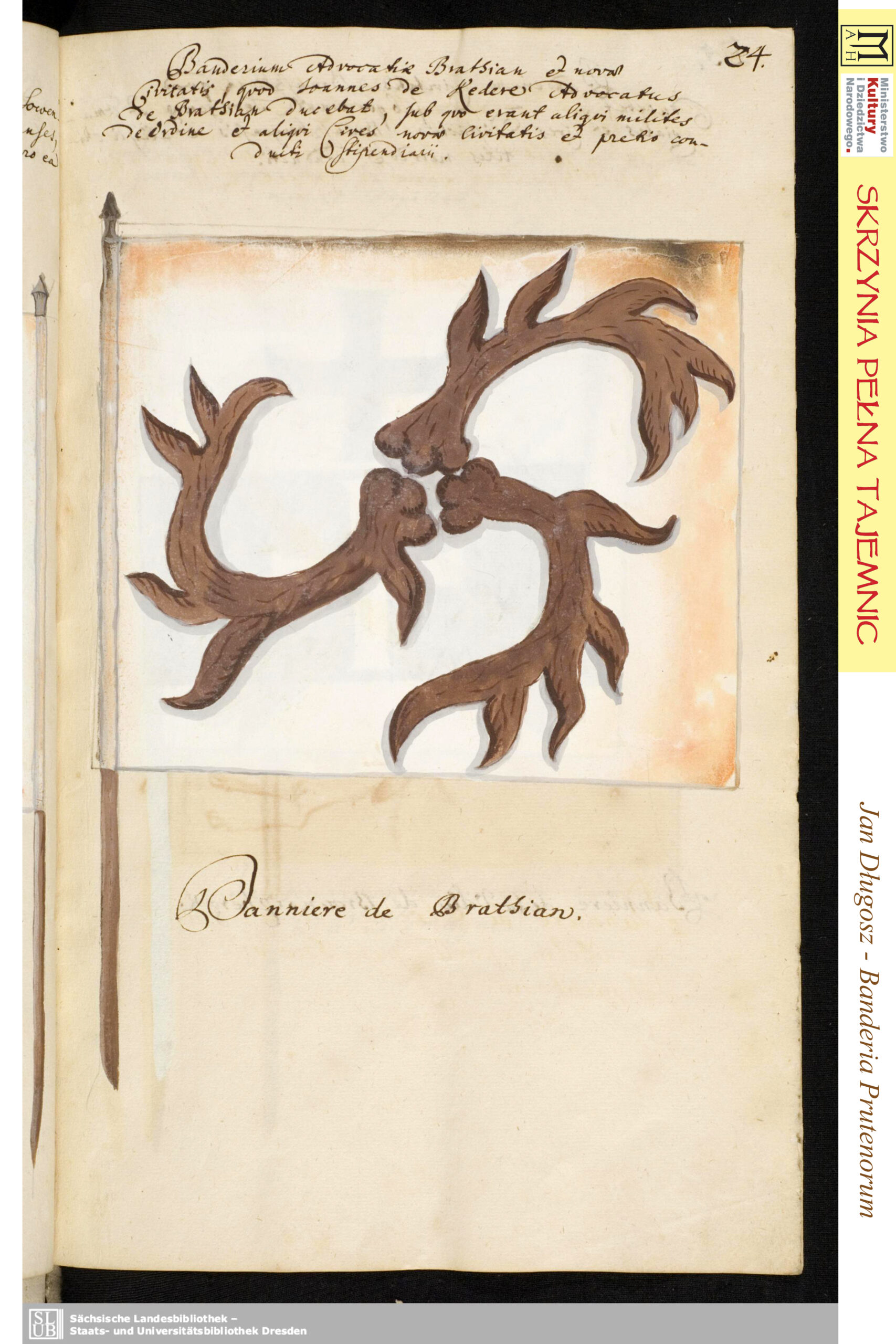 Chorągiew krzyżacka Bratiana i Nowego Miasta